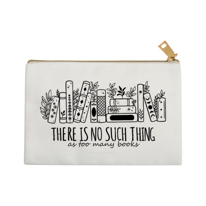 Pagewings There Is No Such Thing, Ay Too Many Books Pouch