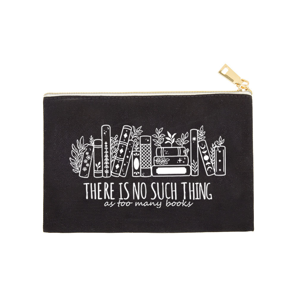 Pagewings There Is No Such Thing, Ay Too Many Books Pouch