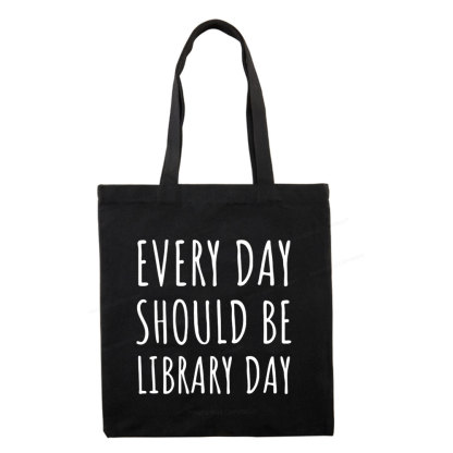Pagewings Library Day Media Specialist Tote Bag