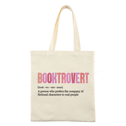 Pagewing Funny Book Lover Tote Bag