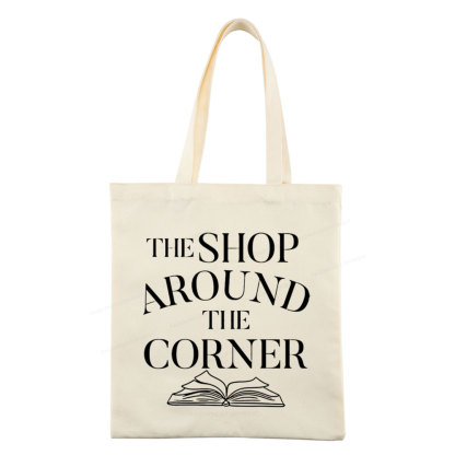Pagewings The Shop Around The Corner Bookworm Tote Bag