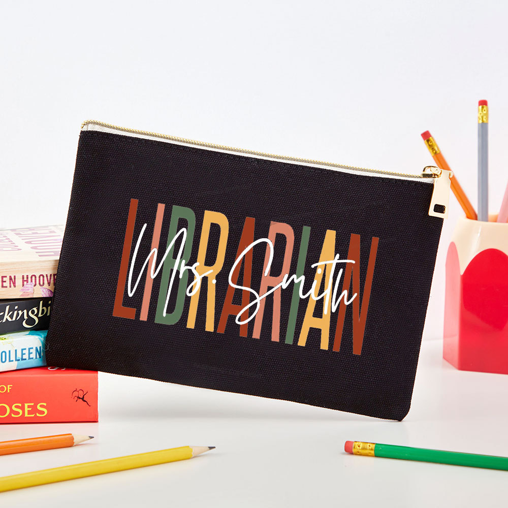 Pagewing Personalized Librarian Pouch