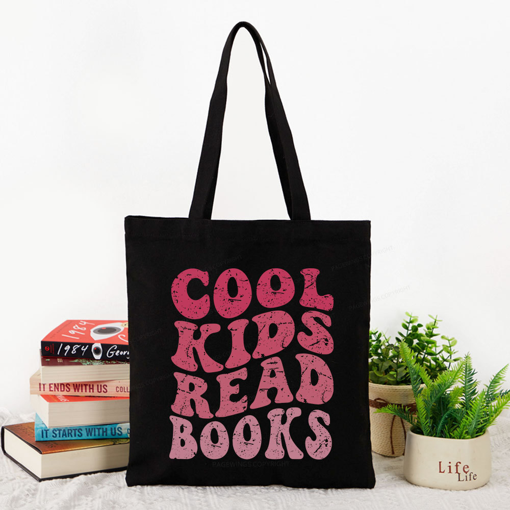 Pagewing Library Reader Book Nerd Tote Bag