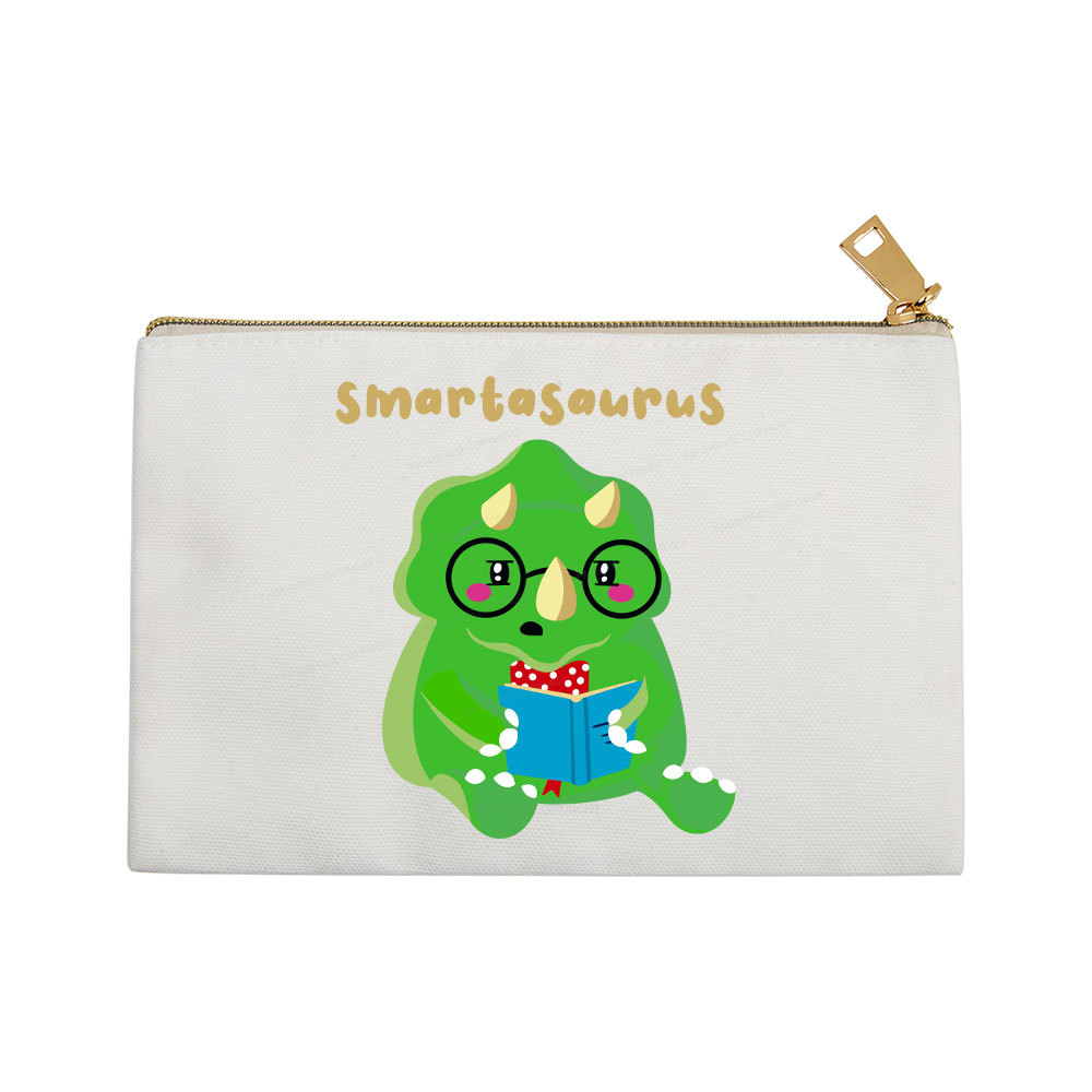 Pagewing Smart Dinosaur Is Reading Seriously Pouch