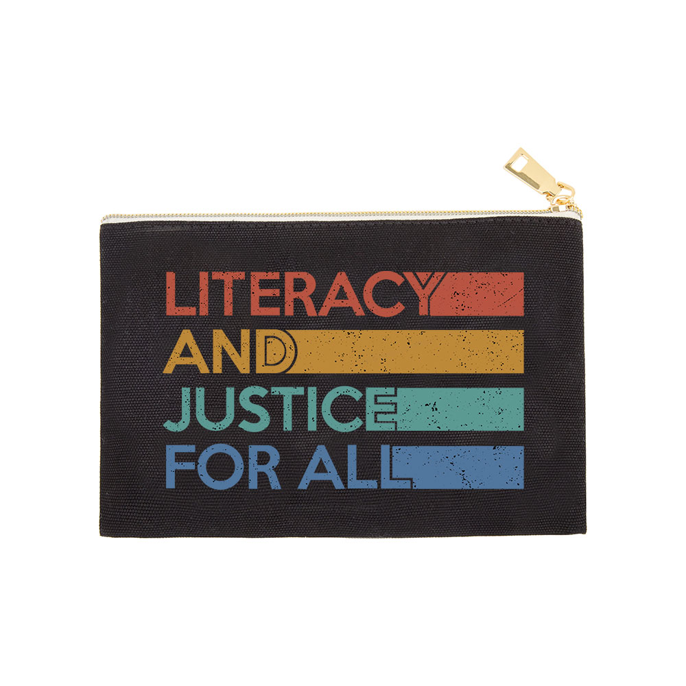 Pagewing Literacy and Justice For All Pouch