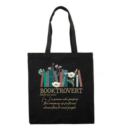Pagewings Booktrovert Tote Bag