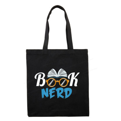 Pagewings Book Nerd Tote Bag