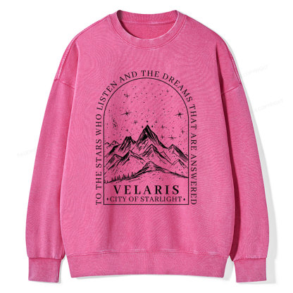 Pagewings Comfort Colors® SJM, Velaris Unisex Washed Sweatshirt