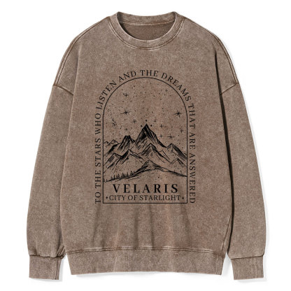 Pagewings Comfort Colors® SJM, Velaris Unisex Washed Sweatshirt