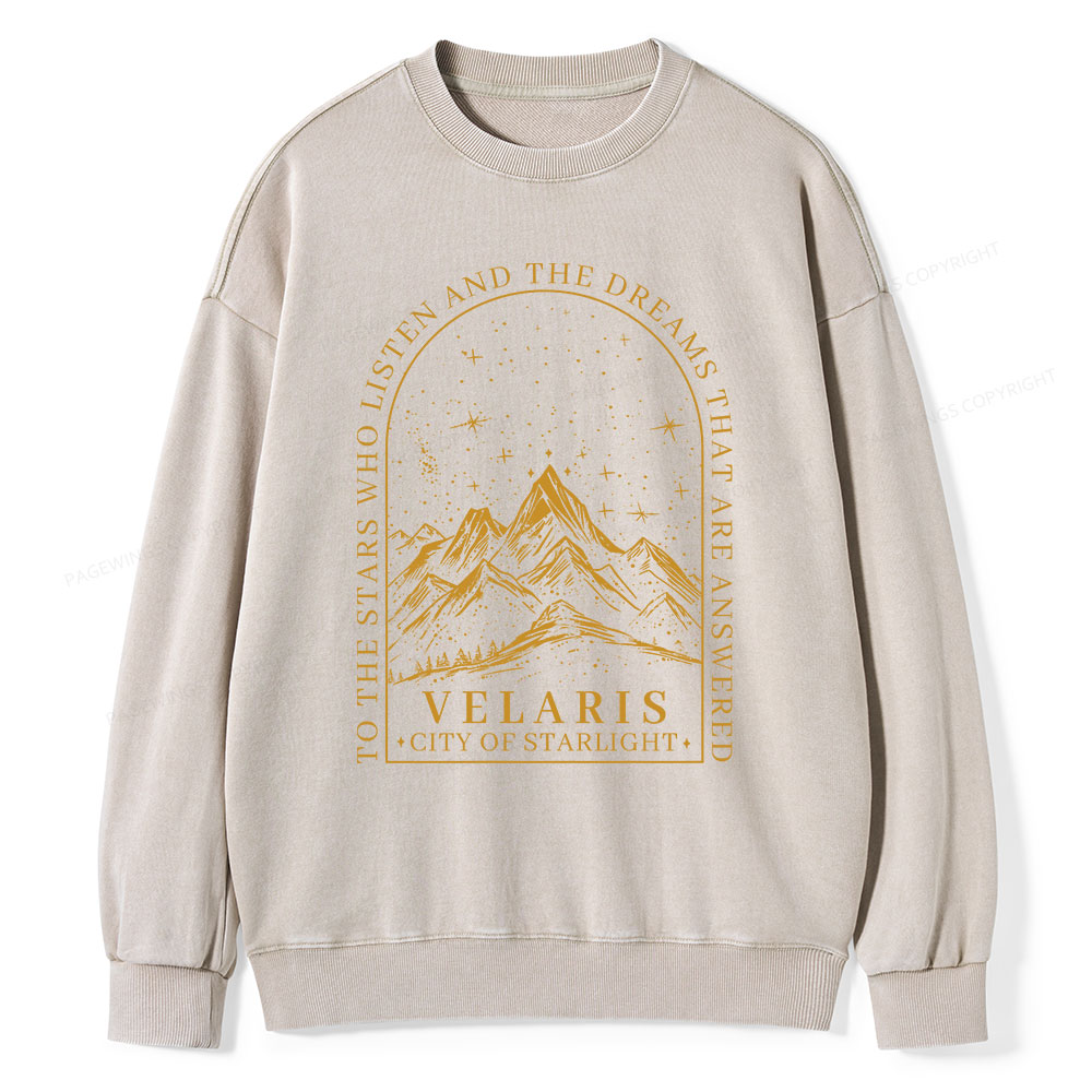 Pagewings Comfort Colors® SJM, Velaris Unisex Washed Sweatshirt
