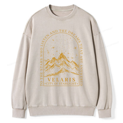 Pagewings Comfort Colors® SJM, Velaris Unisex Washed Sweatshirt