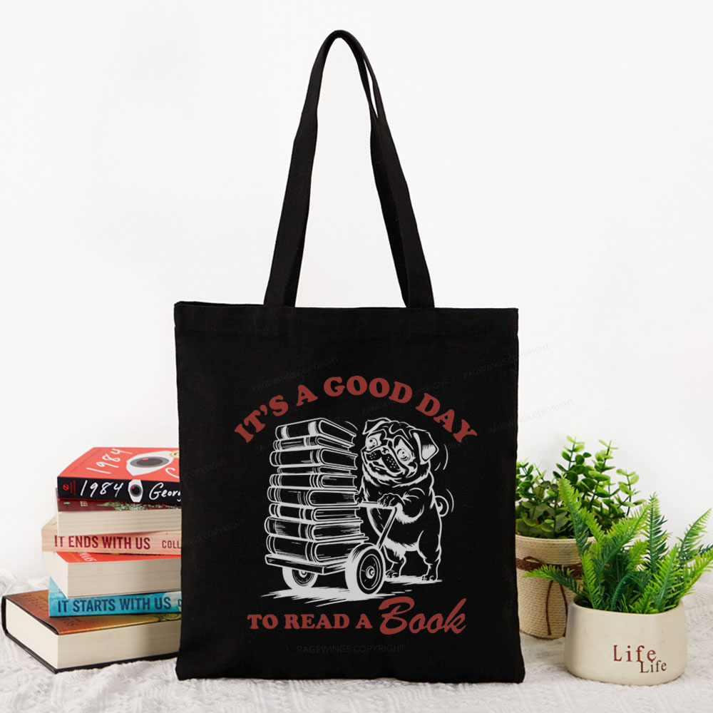 Pagewings It‘s A Good Day To Read A Book Tote Bag