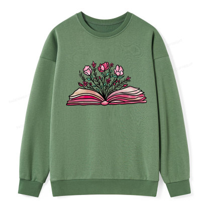 Pagewings Booktrovert Definition Funny Book Lover Png Unisex Classic Sweatshirt