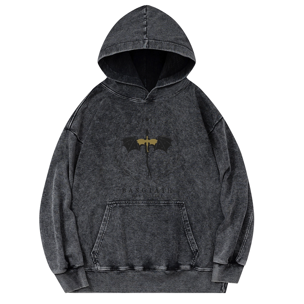 Pagewings Basgiath War College Unisex Washed Hoodie