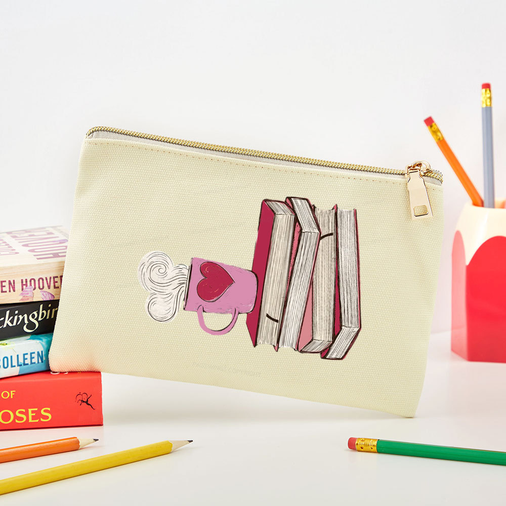 Pagewing Valentine's Day Gift for the Book Lover Pouch