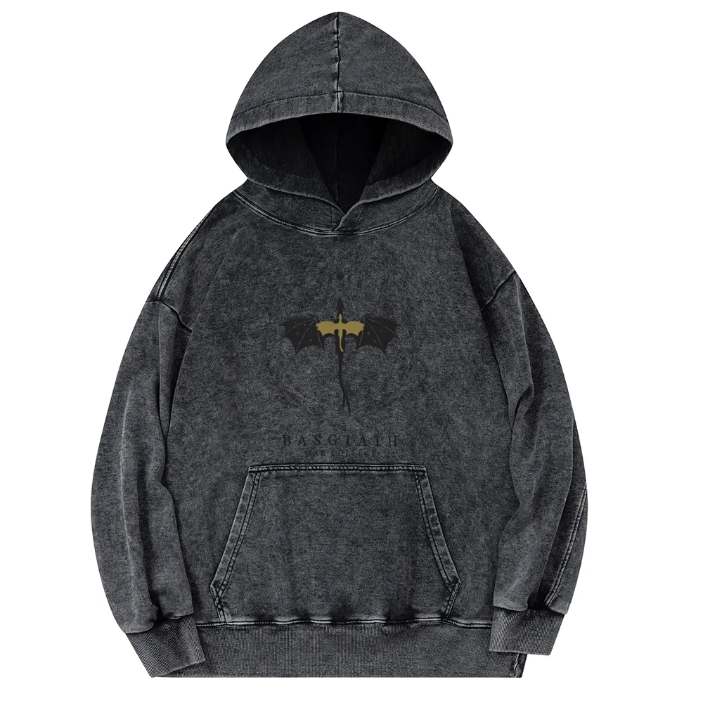 Pagewings Basgiath War College Unisex Washed Hoodie