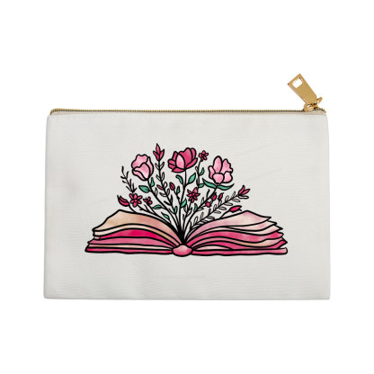 Pagewings Booktrovert Definition Funny Book Lover Png Pouch