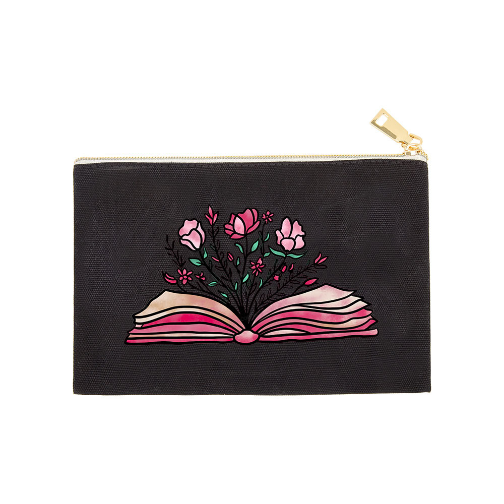 Pagewings Booktrovert Definition Funny Book Lover Png Pouch