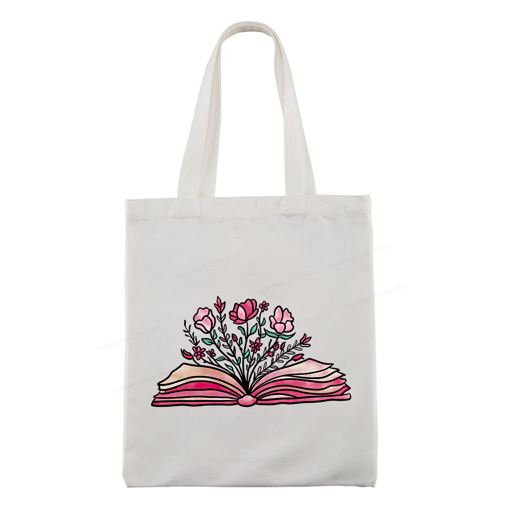 Pagewings Booktrovert Definition Funny Book Lover Png Tote Bag