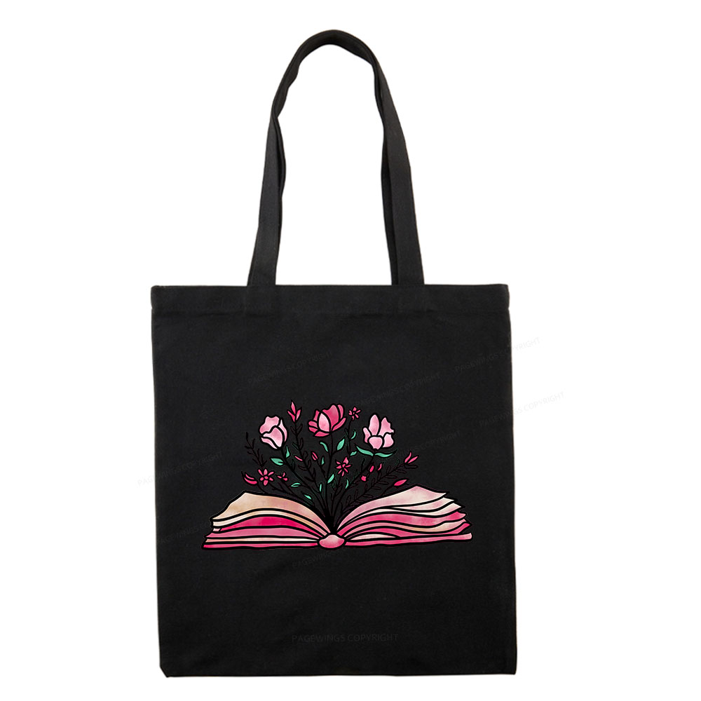 Pagewings Booktrovert Definition Funny Book Lover Png Tote Bag