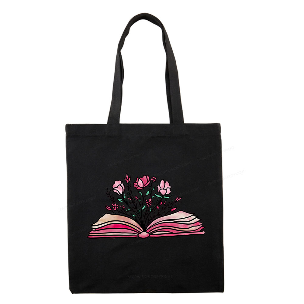 Pagewings Booktrovert Definition Funny Book Lover Png Tote Bag