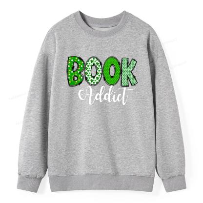 Pagewingsread t Patrick's Day Gift for bookworm,Book Lovers Unisex Classic Sweatshirt
