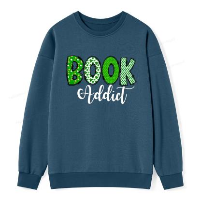 Pagewingsread t Patrick's Day Gift for bookworm,Book Lovers Unisex Classic Sweatshirt