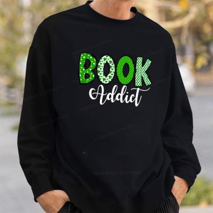 Pagewingsread t Patrick's Day Gift for bookworm,Book Lovers Unisex Classic Sweatshirt