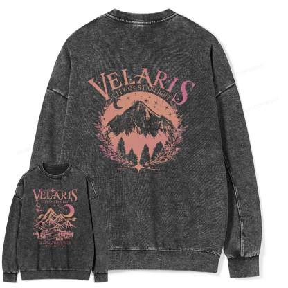 Pagewings Velaris Unisex Washed Sweatshirt