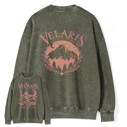 Pagewings Velaris Unisex Washed Sweatshirt