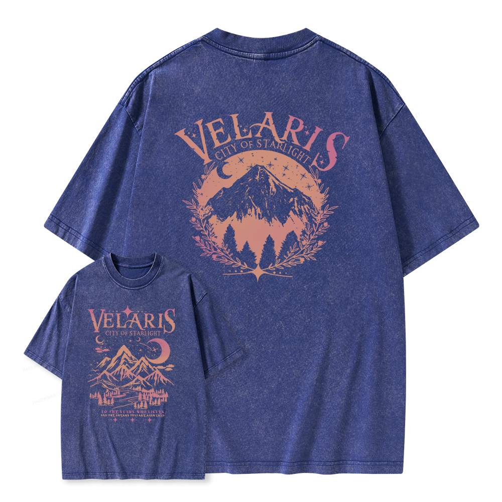 Pagewings Velaris Unisex Washed T-shirt