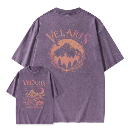 Pagewings Velaris Unisex Washed T-shirt