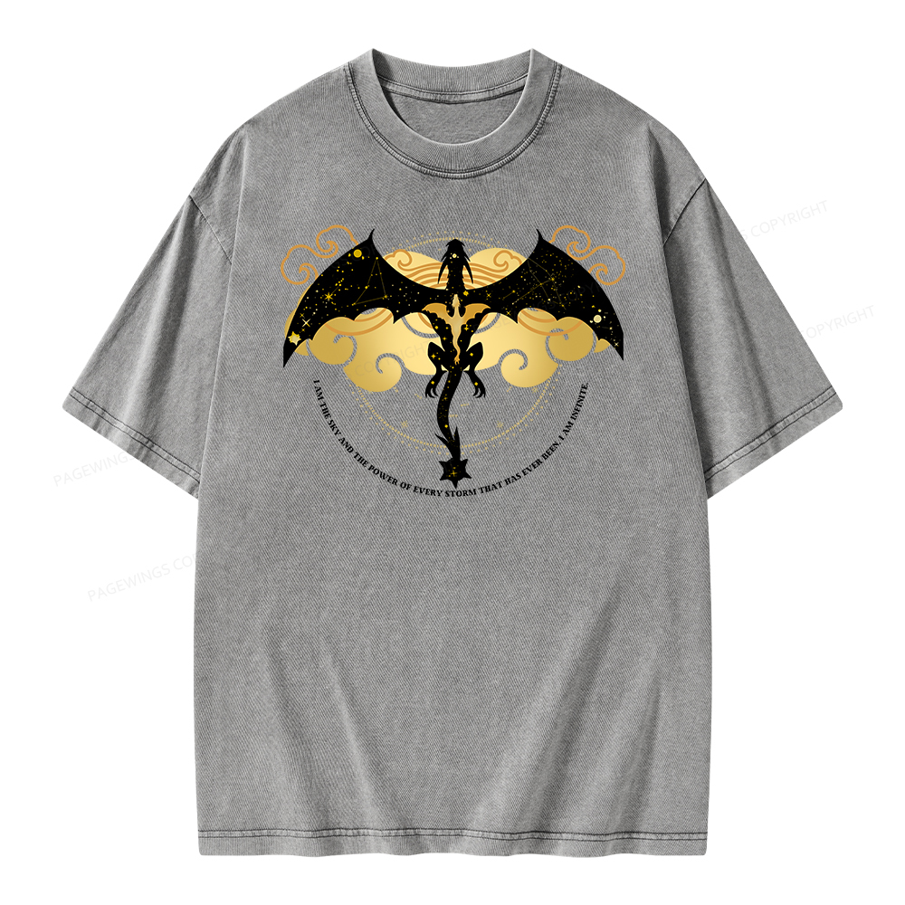 Pagewings Fourthwing Unisex Washed T-shirt