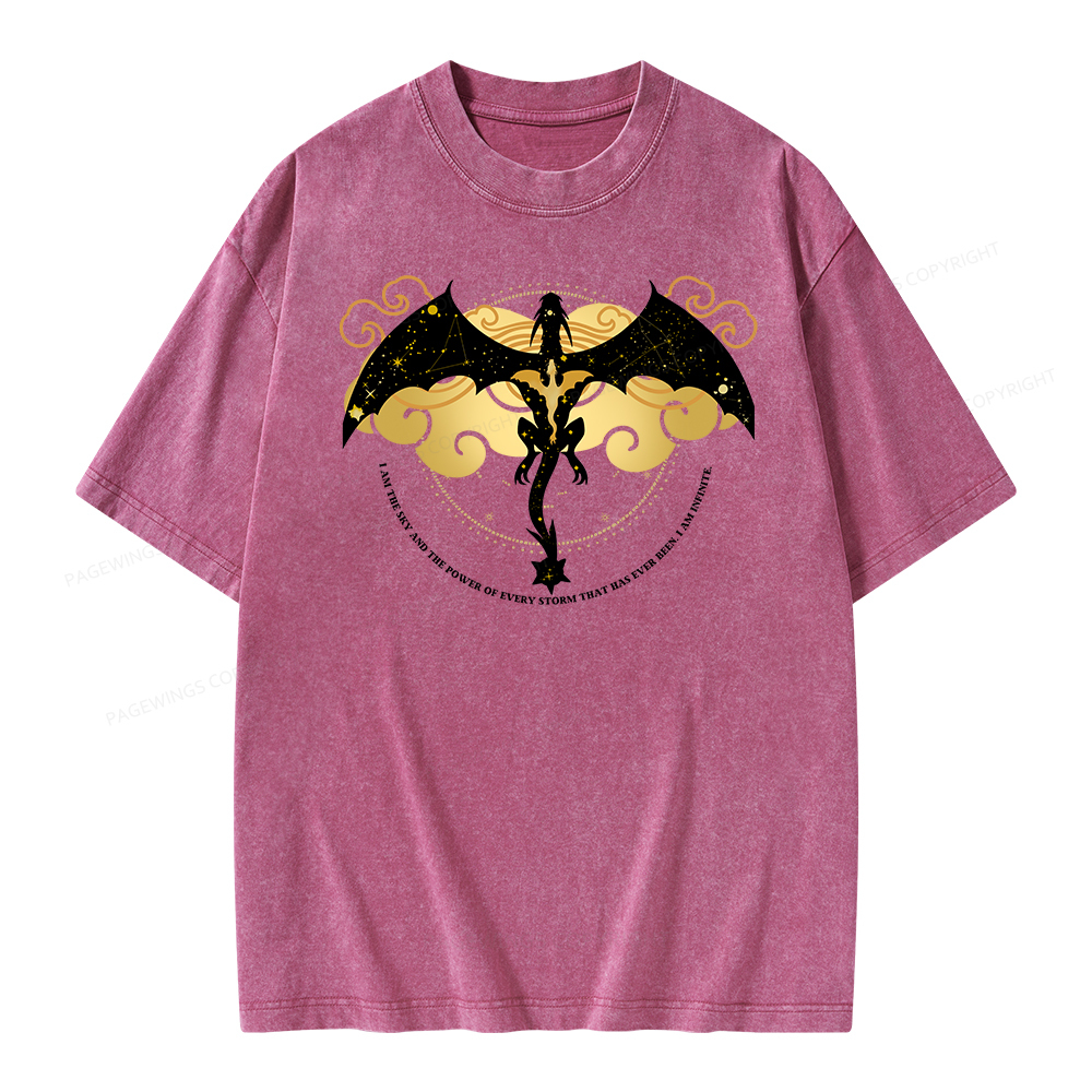 Pagewings Fourthwing Unisex Washed T-shirt