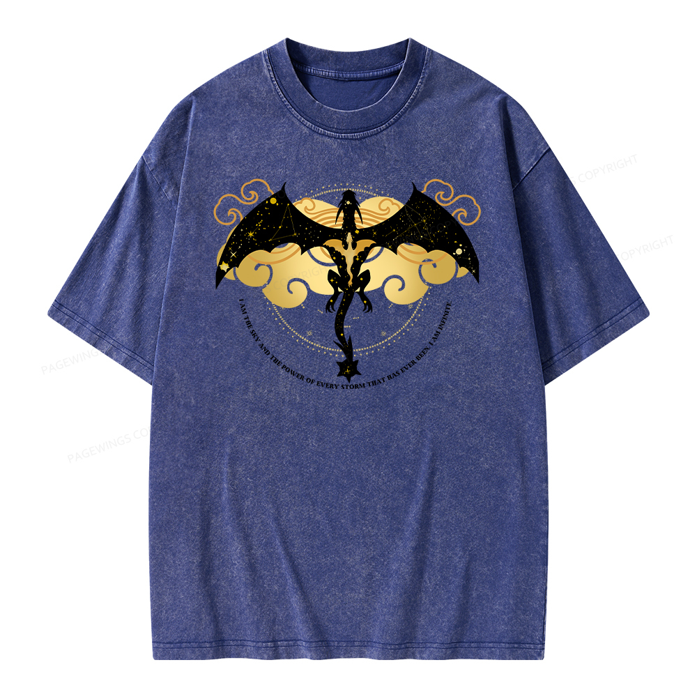 Pagewings Fourthwing Unisex Washed T-shirt