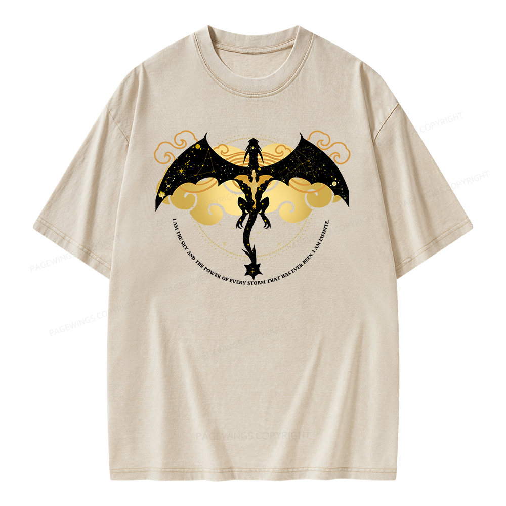 Pagewings Fourthwing Unisex Washed T-shirt