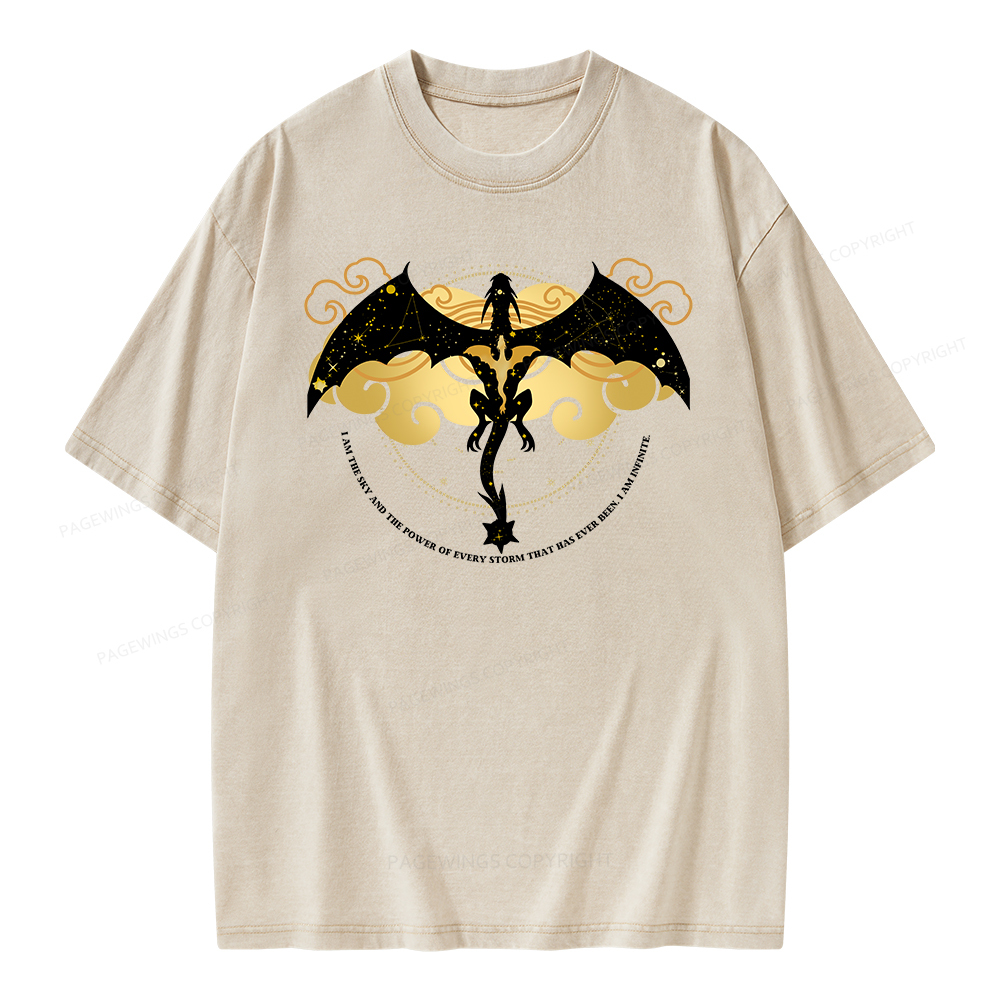 Pagewings Fourthwing Unisex Washed T-shirt