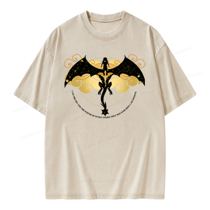 Pagewings Fourthwing Unisex Washed T-shirt