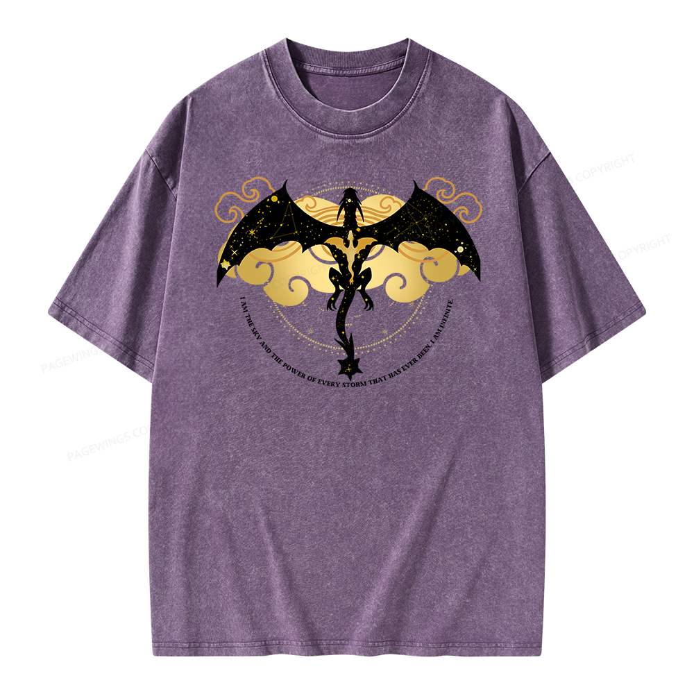 Pagewings Fourthwing Unisex Washed T-shirt