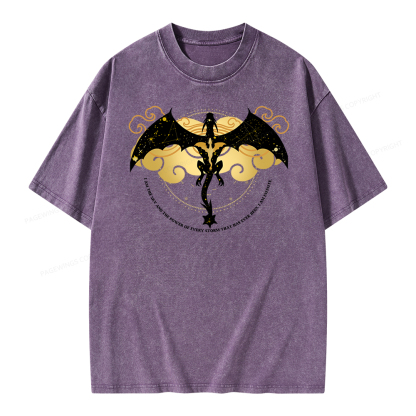 Pagewings Fourthwing Unisex Washed T-shirt