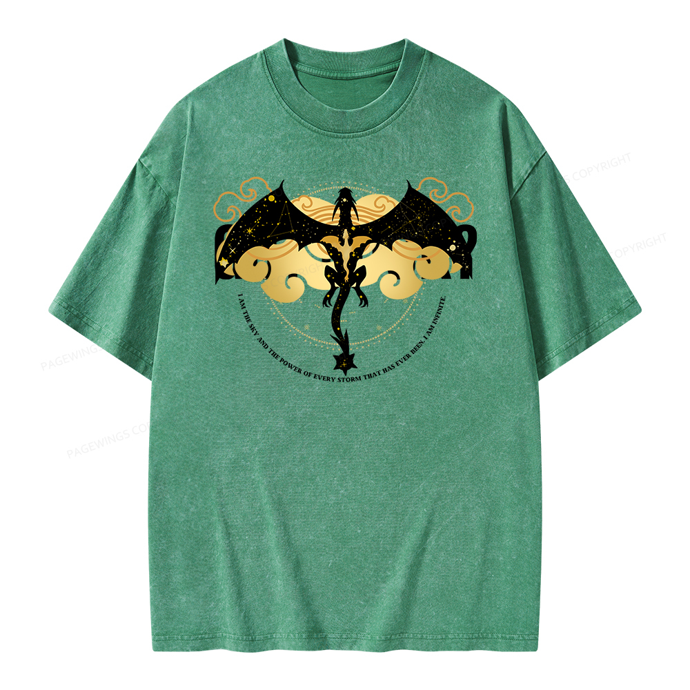 Pagewings Fourthwing Unisex Washed T-shirt