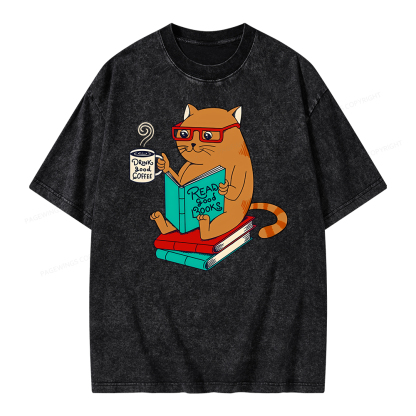 Pagewings I'm With The Banned Unisex Washed T-shirt