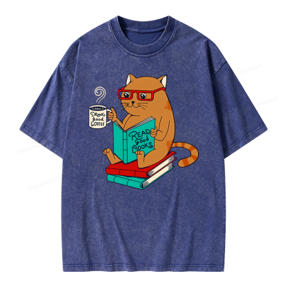 Pagewings I'm With The Banned Unisex Washed T-shirt