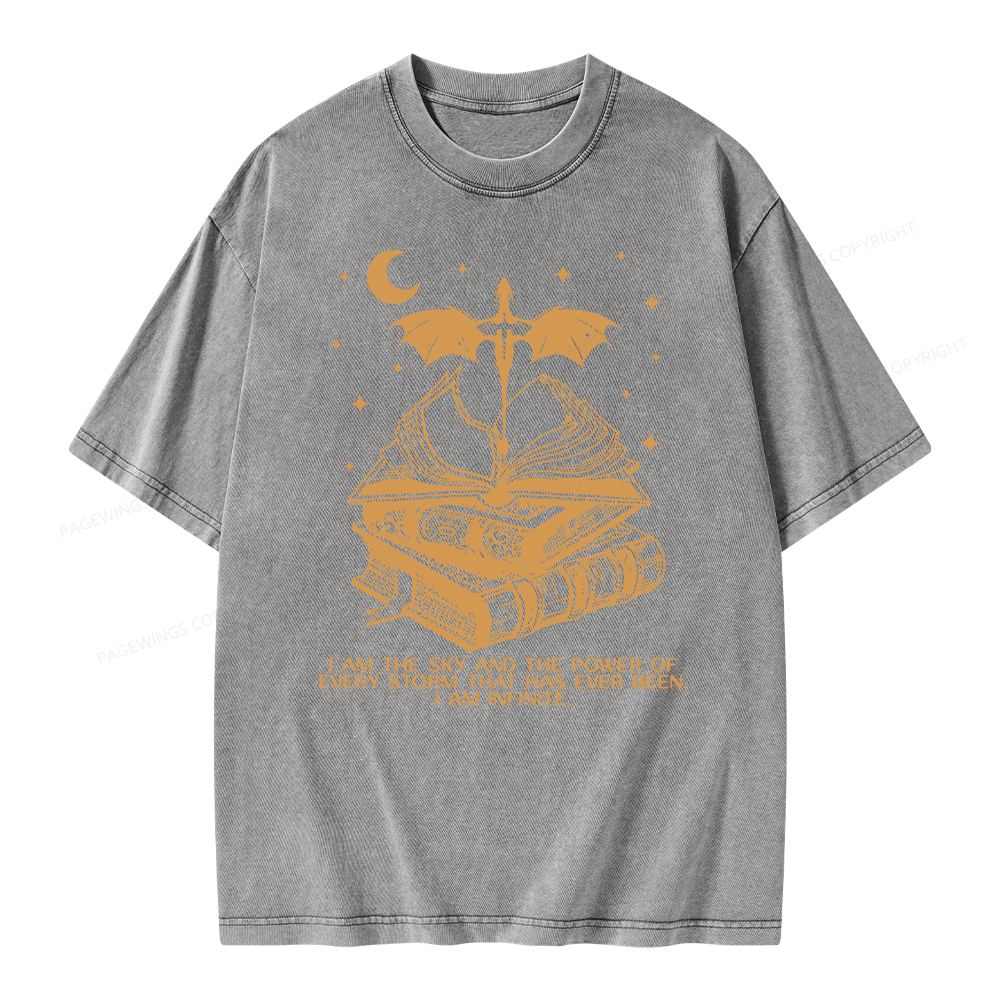 Pagewings Fourthwing Unisex Washed T-shirt