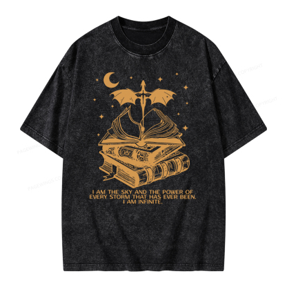 Pagewings Fourthwing Unisex Washed T-shirt