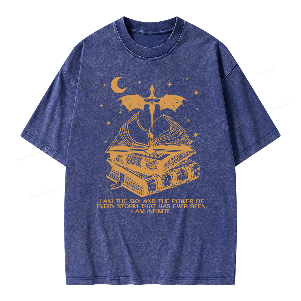 Pagewings Fourthwing Unisex Washed T-shirt