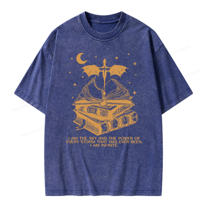 Pagewings Fourthwing Unisex Washed T-shirt