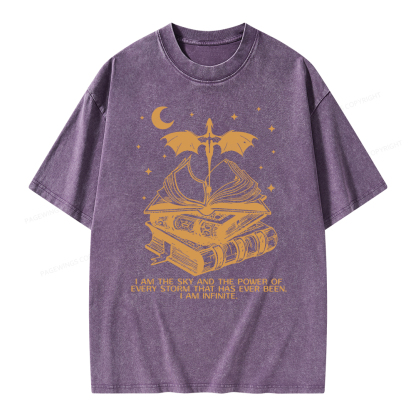 Pagewings Fourthwing Unisex Washed T-shirt