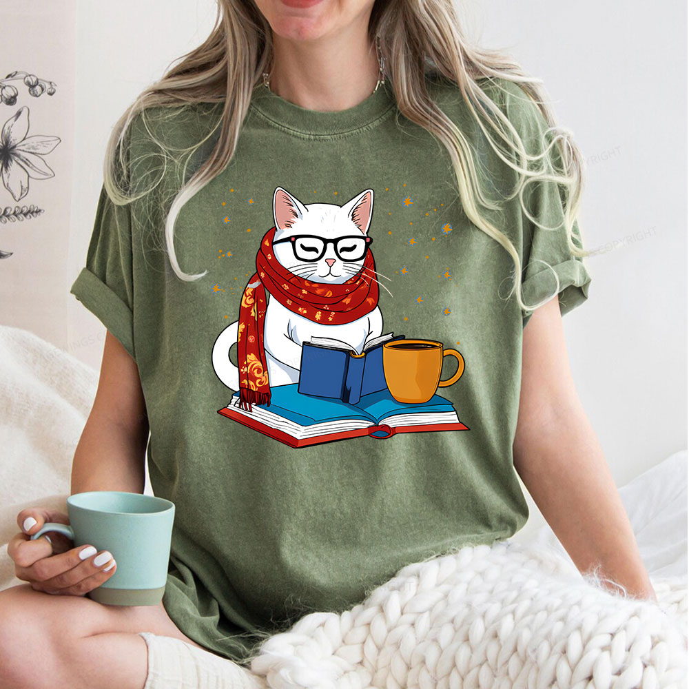 Pagewings Read Good Books Unisex Washed T-shirt