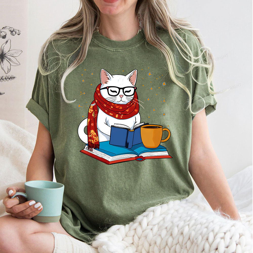 Pagewings Read Good Books Unisex Washed T-shirt